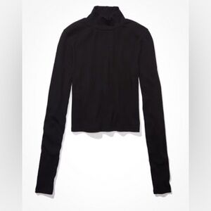 American Eagle Black Turtle Neck